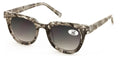 Women Reading Sunglasses - Gradient Tinted Reader - Marble Print Optical Frame