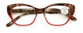 Women Cateye Progressive Clear Bifocal Reading glasses - No Line or Bubble - Zer