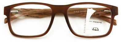 Men Rectangular Progressive Reading Glasses No Line Clear on Top Bifocal Reader