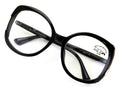Women Oversized Butterfly Anti-Blue Clear Lens Glasses Eyeglasses UV Reading