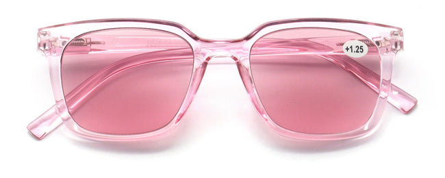 Fun Color Fully Tinted Reading Glasses - UV Protection Sunglasses Reader CR26
