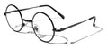 KIDS Scientist Wizard Nerd Fake Round Costume Clear Lens Eye Glasses Ages 3-12