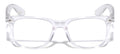 Progressive Reading Glasses - No Line or Bubble - Clear on Top Bifocals Reader