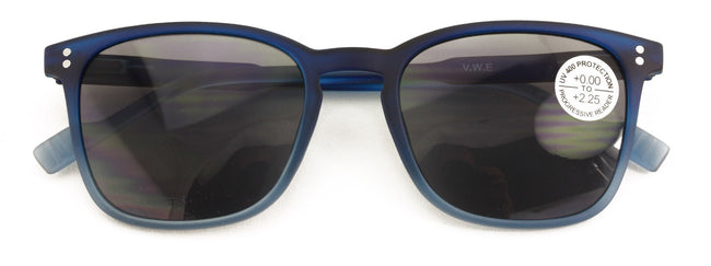 Lightweight Men Progressive Bifocal Reading Sunglasses – No Line Clear On Top