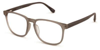 Large Men Wood Grain Printed Temple Clear Reading Glasses - Wide Fitment 148MM