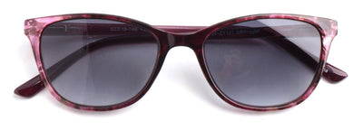 Women Marble Print Tinted Progressive Reading SunGlasses - Zero Power On Top UV