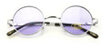 Kids Children Size Hippie Round Circle Lens Lennon Metal Sunglasses (Age 3-12)