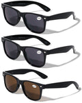 3 Pairs Classic Men Women BiFocal Reading Sunglasses - UV400 Protection Reader