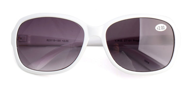 Women Oversize Oval Sunglasses Bifocal - Outdoor Fashion Reading Glasses With UV