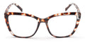 Women Wide Oversized Clear Progressive Reading Glasses Zero Power on Top AR CR29