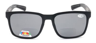Men Tinted Polarized Bifocal Reading Fishing Sunglasses - Lightweight TR90 - UV 