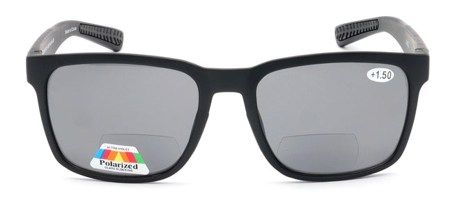 Men Tinted Polarized Bifocal Reading Fishing Sunglasses - Lightweight TR90 - UV 