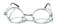 KIDS Scientist Wizard Nerd Fake Round Costume Clear Lens Eye Glasses Ages 3-12