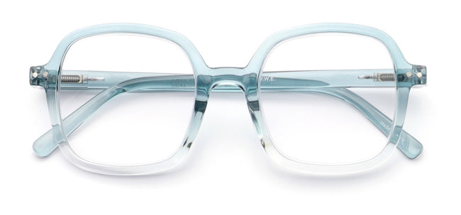 Retro Oversized Square Rounded Reading Glasses - AR Coating - Wide Fitment CR28