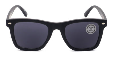 Tinted Progressive Reading Sunglasses For Men or Women - Zero Power On Top Reade