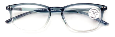 Lightweight Progressive Clear on Top Bifocal Reading glasses - No Line or Bubble