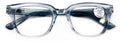 Translucent Progressive Reading Glasses - No Line or Bubble - Zero Power on Top