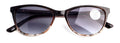 Women Marble Print Tinted Progressive Reading SunGlasses - Zero Power On Top UV
