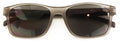 Men Modern Rectangular Tinted Reading SunGlasses - Wood Grain Temple Print UV