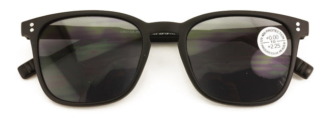 Lightweight Men Progressive Bifocal Reading Sunglasses – No Line Clear On Top