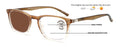 Progressive Reading Glasses - Zero Clear On Top Reader with Photochromic Darken
