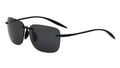 Polarized 150mm Wide Fitment Rimless Rectangle Sunglasses Men Ultralight TR90