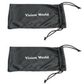 2 Pairs Women Oversized Square BIFOCAL Sunglasses Reader - Outdoor Reading Glass