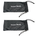 2 Pairs Bold Oversized Women Clear Lens Reading Glasses Large Reader - Vision World