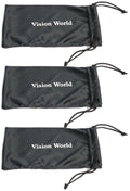 3 Pairs Women’s Rimless Octagon Reading Glasses – Lightly Tinted Lens, Anti Blue