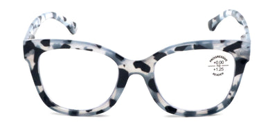 Women Large Oversized Progressive Clear Bifocal Reading glasses - No Line or Bub