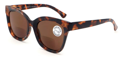 Women Large Oversized Bifocal Reading Sunglasses – UV Protection Tinted Reader