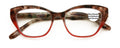 Women Cateye Blue Blocker Reading Glasses - UV Protection Reader with AR Coating