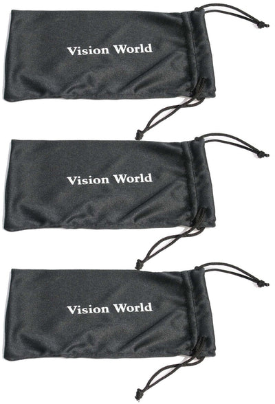 3-Pack Rectangular Reading Glasses for Men – with Mosaic Pattern Temples - Clear