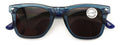 Men Square Tinted Reading Glasses - Fully Magnified Lens Reader - UV Protection