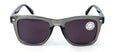 Men Square Tinted Reading Glasses - Fully Magnified Lens Reader - UV Protection