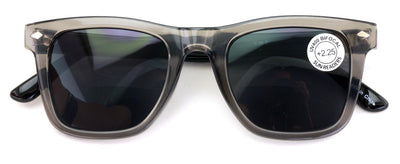 Men Square Bifocal Reading Sunglasses - UV Protection Comfortable Fashion Reader