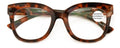Women Large Oversized Blue Blocker Reading Glasses AR Coating Clear Lens Reader