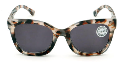 Women Large Oversized Reading Sunglasses – UV Protection Tinted Full Lens Wide