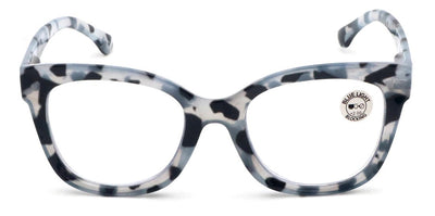Women Large Oversized Blue Blocker Reading Glasses AR Coating Clear Lens Reader