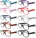 10 Pairs Comfortable Classic Reading Glasses for Men or Women – Lightweight Read