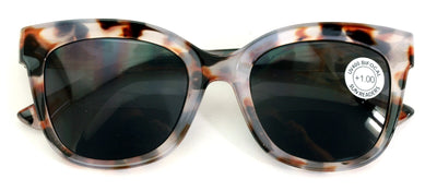 Women Large Oversized Bifocal Reading Sunglasses – UV Protection Tinted Reader
