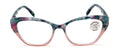 Women Cateye Progressive Clear Bifocal Reading glasses - No Line or Bubble - Zer