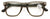 Men Square Blue Blocker Reading Glasses - AR Coating - Anti-Scratch Clear Reader