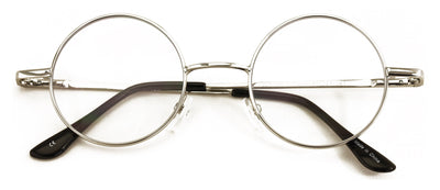 Progressive No Line Multifocus Round Metal Reading Glasses – Tri-Focal Reader fo