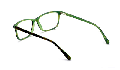 Rectangular Acetate Reading Glasses - Reduce Eyestrain Anti Blue light computer