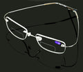 Bifocal Lightweight Slim Rimless Wire Reader - Flexible Reading Glasses Bi-Focal - Vision World
