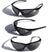 Bifocal Reading SunGlasses Half Rim Motor-Cycle - Outdoor Sport Reader Glasses - Vision World