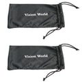 2 Pairs Women Bifocal Oversized Reading Sunglasses Rhinestones - UV400 Glasses