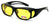 Night Driving Polarized FITOVER Sunglasses Med Large XL - Yellow Lens Anti Glare - Vision World