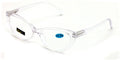 Cateye Transparent Clear Reading Glasses - Sexy Female Readers - Spring Hinge - Vision World